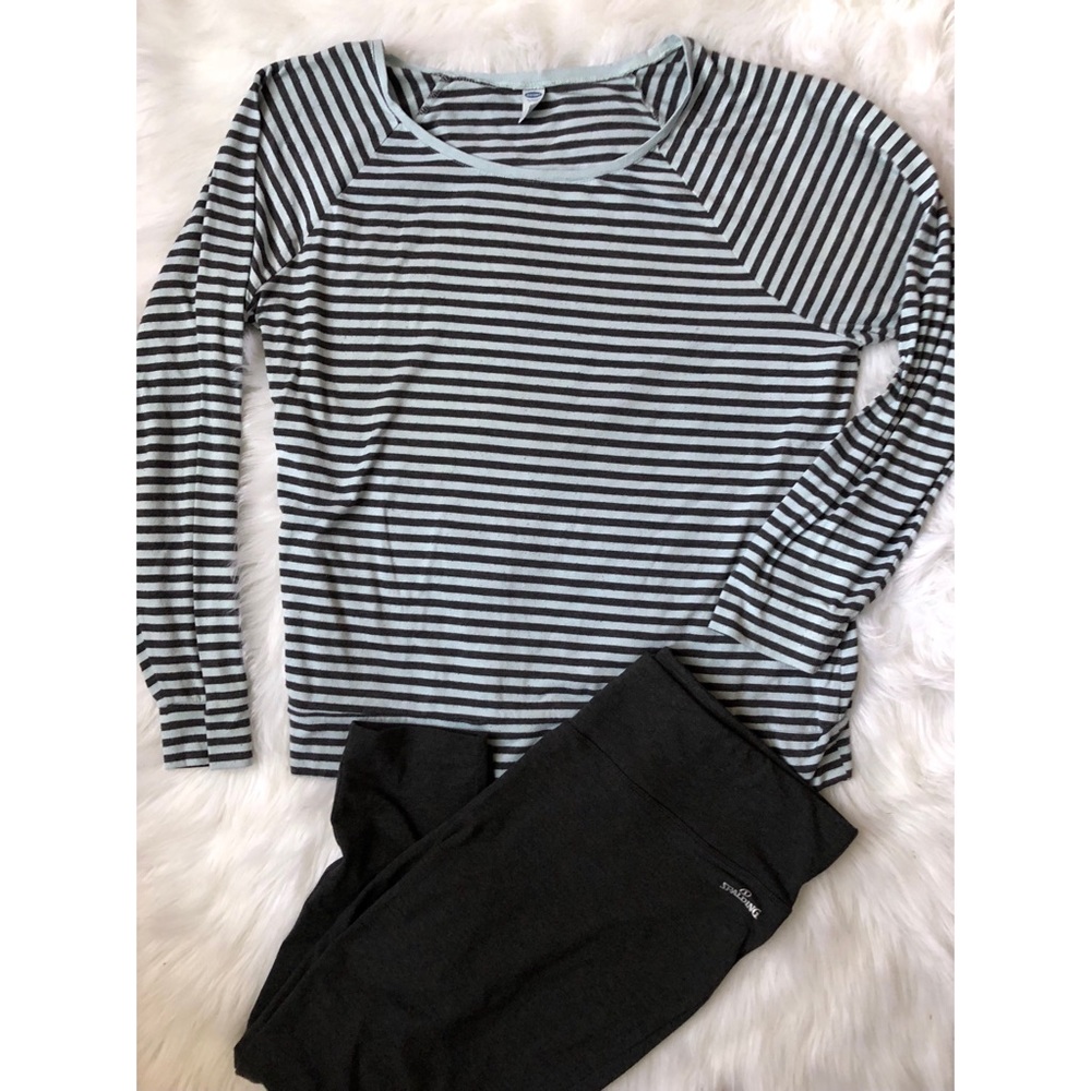 Striped long sleeve shirt